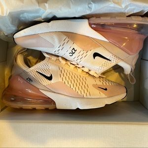 Nike Air Max 270 Light Soft Pink Size 8